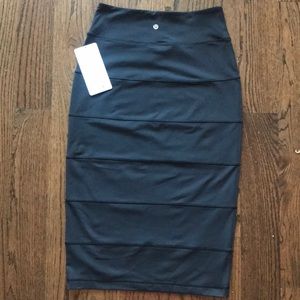 NWT Lululemon Over Yoga Skirt